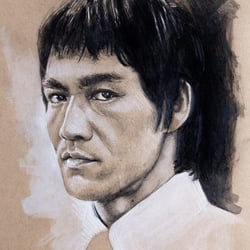 Portrait Bruce Lee