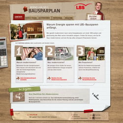 LBS Bausparplan | Webspecial