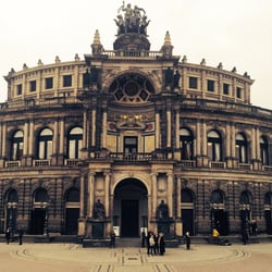 Zwinger (Front Side in Dresden)