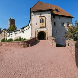 Leitsystem des Weltkulturerbes Wartburg in Thüringen