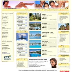 Werbemittel Reisebetreuer (Microsite) travelan.de
