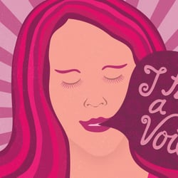 Illustration „I have a voice“