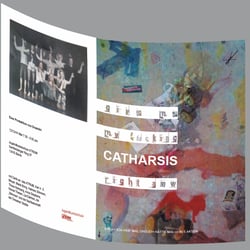 Programmheft für das Theaterstück „Give me my Fucking Catharsis right now“