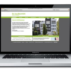 kieferorthopädie Praxis Baumfalk Webdesign