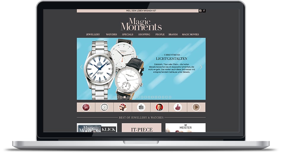 Magic Moments Webmagazin
