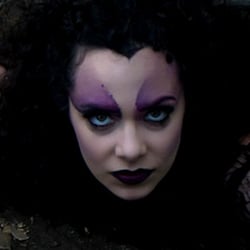 Fantasy Dark Make Up – Modell: Vengala/Ch –  Fotograf: Hoebi Freiburg