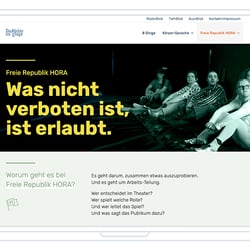 Webseite disabilityonstage.zhdk.ch