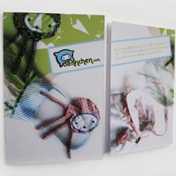 Corporate Design für mein Label aennchen (Taschen, Anstecker, Accessoires...)