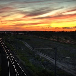 Railroad Sunset