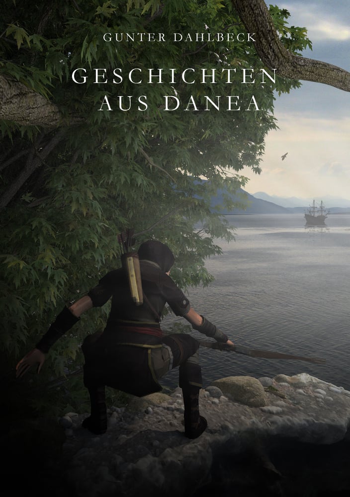 3D-Szene und Covergestaltung für das Buch „Geschichten aus Danea“