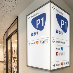 Rhönklinikum Etagenwegweiser