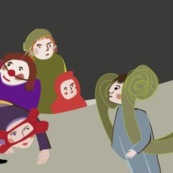 karneval. vektorillustration