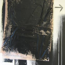 WEITER-2008-Acrylcollage auf Leinwand-50×70 cm