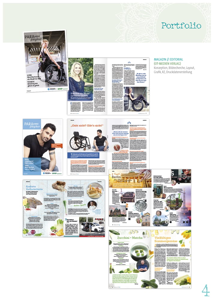 Paraplegiker Magazin Editorial