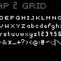 Snap 2 Grid Typeface