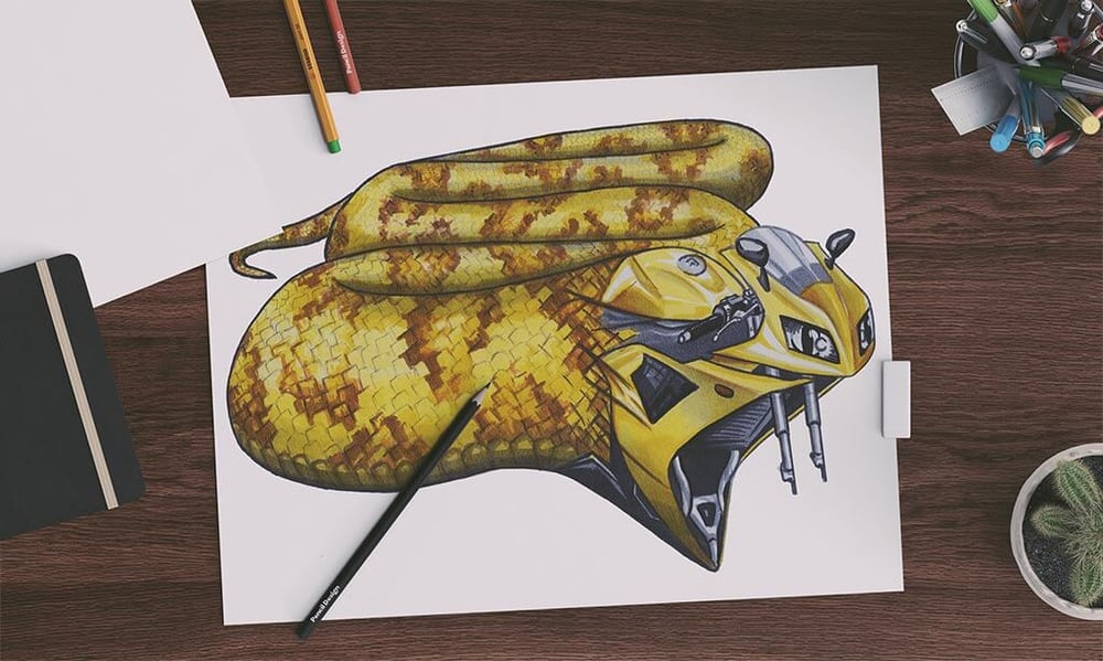 Copic Marker Illustration