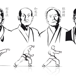 Karate – Stilrichtungsgründer