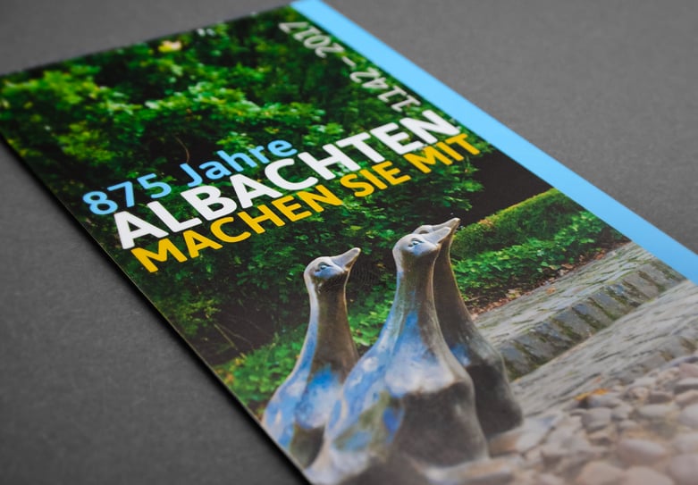 Flyer: 875 Jahre Albachten
