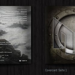 CD Digipack Entwurf: Covercard