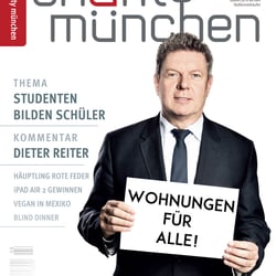 Dieter Reiter bei Mila Pairan für Magazin „Charity München“