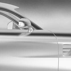 Detailauschnitt Silver-Fein-Lackierung