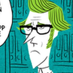 Comic für die Rückseite des DATEV Magazins – 01