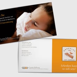 Fundraising-Mailing, DIN Lang