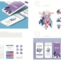 Webdesign und Illustration | WellYou |