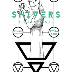 Entwurf für Plakate des Filmfestivals Shivers