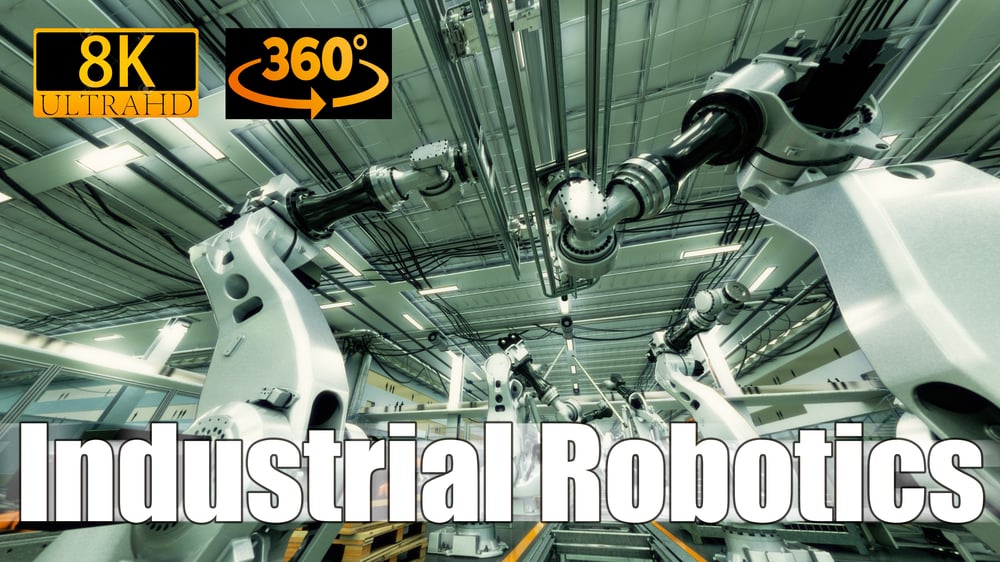 8K | 360° | Industrial Robot Factory