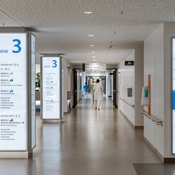 Rhön Klinikum Bad Neustadt: Flur