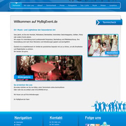 Konzeption, Gestaltung und Umsetzung von „mybigevent“