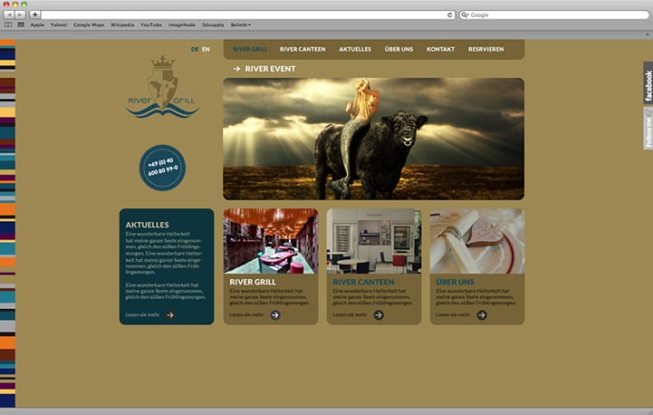 Homepage Rivergrill