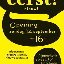 eerst! flyer