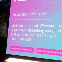 INTO THE WOODS – AN ARCHITECTURAL JOURNEY
