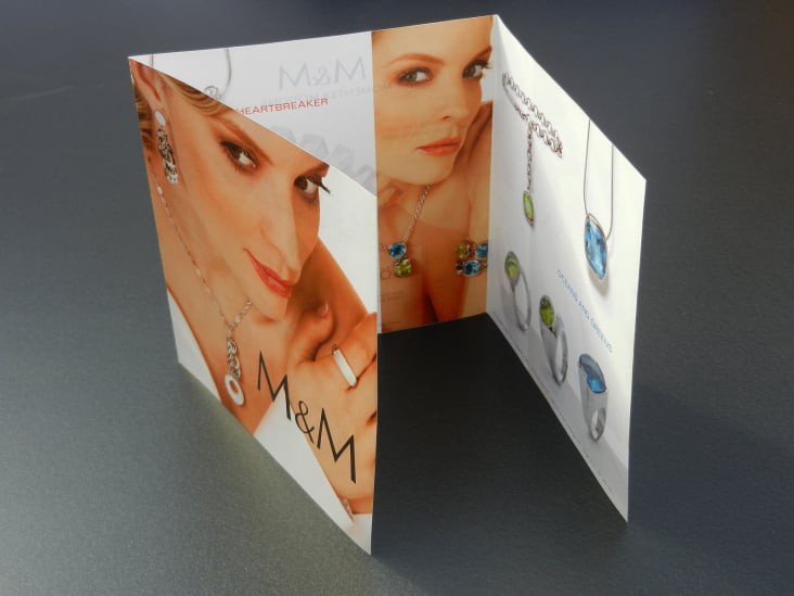 Flyer geöffnet