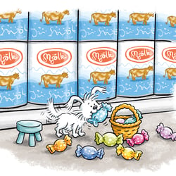 aus „Pinki und Hund“ von Ruth Wecker