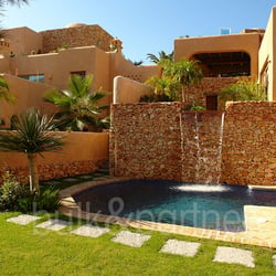 Moderna villa estilo ibicenco en Moraira