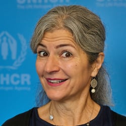 Maria Stavropoulou, UNHCR Repräsentantin für Jordanien.