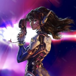 Overwatch D.VA Fanart