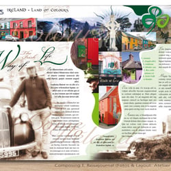 Redaktionelles Layout zu Südwest-Irland