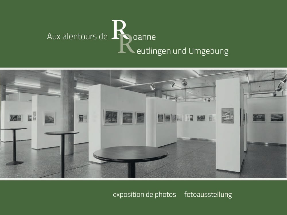 Fotoausstellung • Broschüre • Reutlingen-Roanne