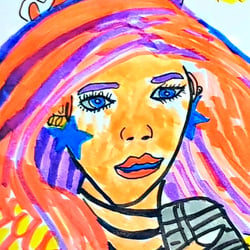 SKETCHTEMBER 21 – NR.21 –THEMA:JEM AND THE HOLOGRAMS