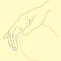 Hand_Lineart /positiv