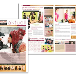 Folder, Millennium Fitness, Kirchheim