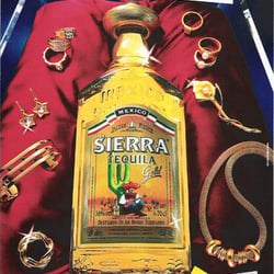 Anzeige für Sierra Tequila Gold, Hamburg