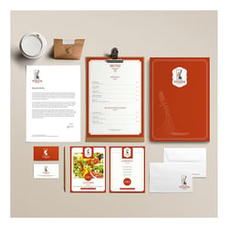 Brand identity for Trattoria Venezia