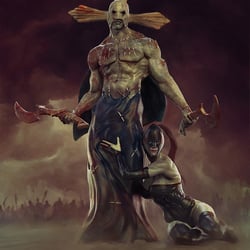 Illustration für das „Dark Age“ Tabletop Spiel von CMON