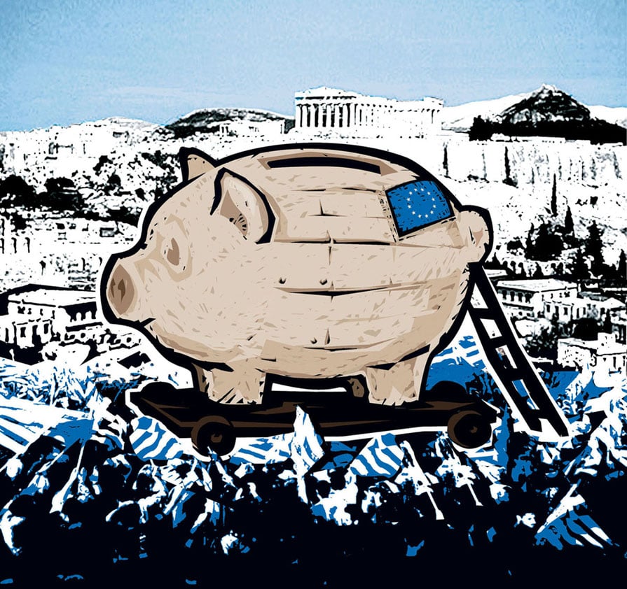 Trojanisches Sparschwein / trojan piggy bank