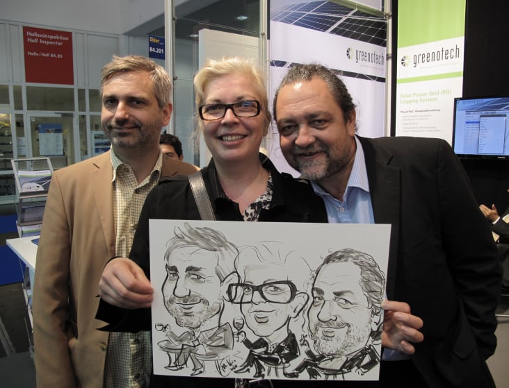 Messe Karikaturist München
